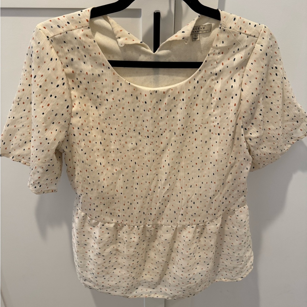 Polagram Polka Dot Top